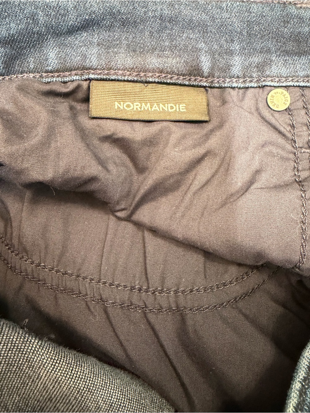 PAIGE Transcend Normandie Straight Leg Jean Dark Indigo Men’s Sz 32 x 34 Tall - Picture 9 of 9